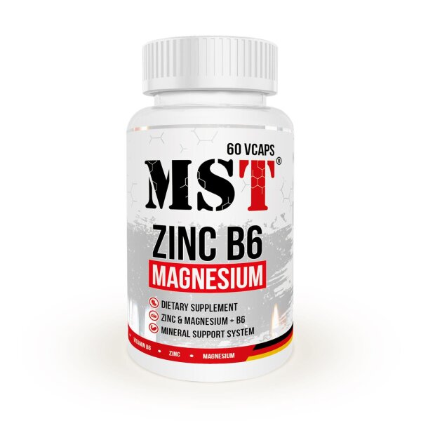 Zinc B6 Magnesium 60 Vcaps