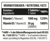 Vitamin C 1000 + D3 100 pills
